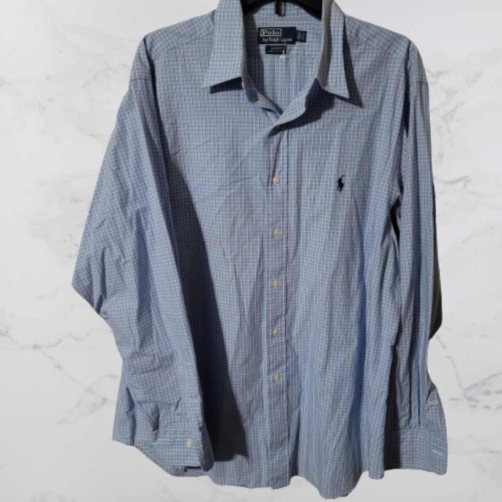 SALE !!!!!! 4 RALPH LAUREN POLO ANDREW MEN'S SHIRT (4 LARGE SIZES)